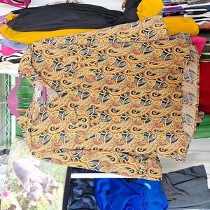 APPERENZA BUTTON DOWN BUSINESS CASUAL BLOUSE SIZE MP STRETCH